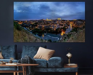 Toledo Panorama (Spanje) van Frank Herrmann