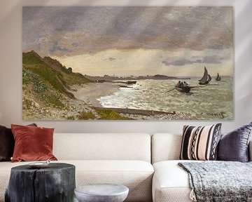 Le bord de mer à Sainte-Adresse, Claude Monet