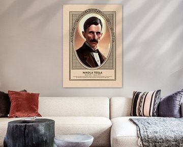 Nikola Tesla by Sahruddin Said