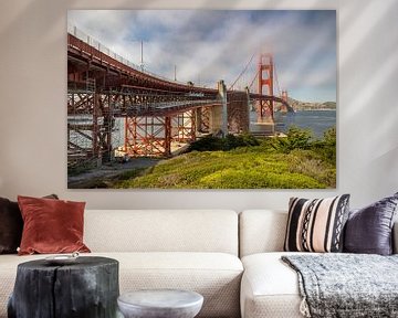 Golden Gate Brug, San Francisco Amerika van Arjan Warmerdam