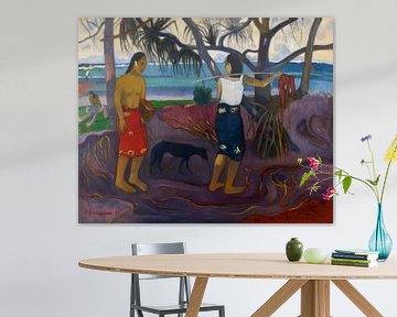 I Raro Te Oviri (Onder de Pandanus), Paul Gauguin