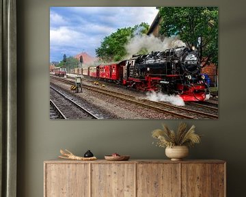 Train à vapeur dans le Harz à Wernigerode