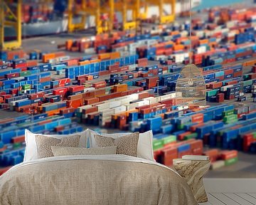 Containerterminal in Kippschicht von RICHARD Degenhart