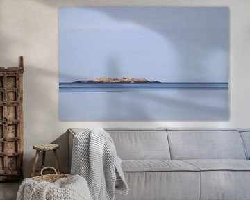 Blauw minimalisme, Resö, Zweden van Imladris Images