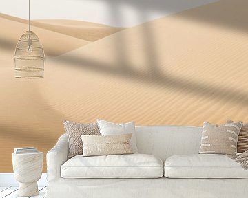 Glooiende duinen in woestijnlandschap van Melissa Peltenburg