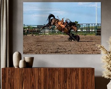Rodeo im Wilden Westen