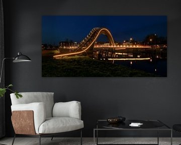 Melkwegbrug te Purmerend, panorama 2:1 van FotoBob