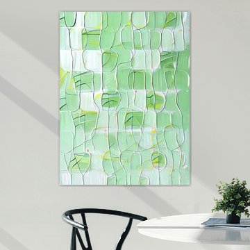 TW Living - Abstract Meadow green