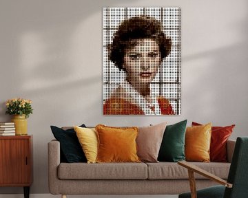 Sophia Loren in Style Dots by Gunawan RB