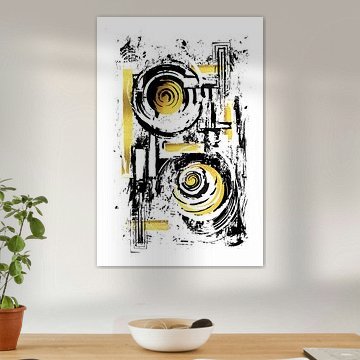 ABSTRACT ART Hard Working