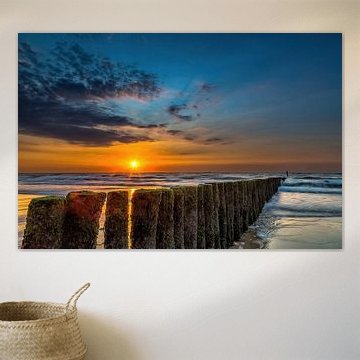 Cadzand Sunset by Joram Janssen