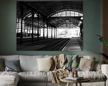 Gare ferroviaire abandonnée à La Haye sur Judith van Wijk