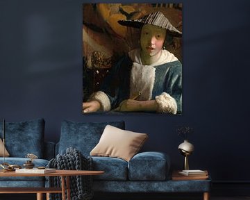 Meisje met de fluit, Johannes Vermeer