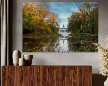 Herbstfarben im Schloss Renswoude von Connie de Graaf