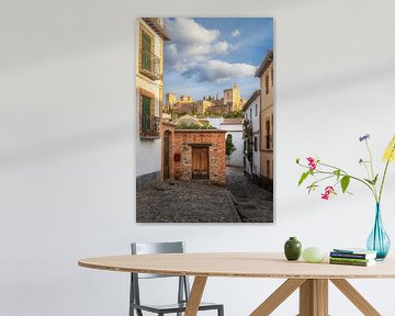 Alhambra palace in Granada, Spain by Michael Abid