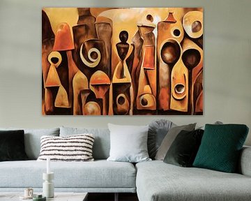 Formes et couleurs africaines sur Bert Nijholt