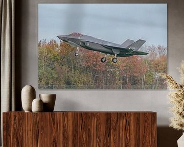 Koninklijke Luchtmacht F-35 Lightning II (F-027). van Jaap van den Berg