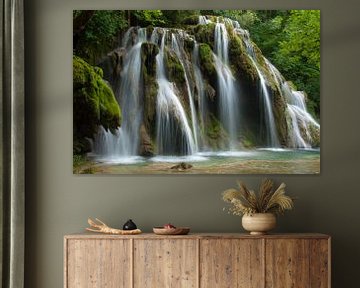 Wasserfall 'Cascade des Tufs' von Roel Van Cauwenberghe