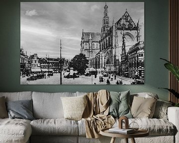 Grote Kerk  Oud Haarlem . van Brian Morgan