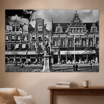 Grote Markt Haarlem dans les temps anciens.