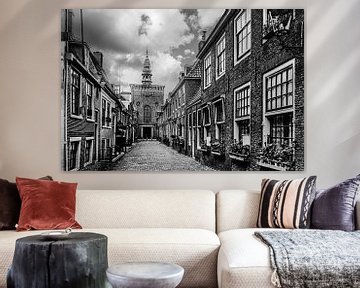 Kerkstraat Oud Haarlem . van Brian Morgan