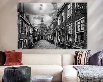 Die Haarlemer Kirchenstraße von damals. von Brian Morgan