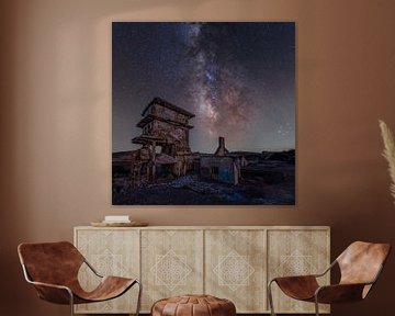 De Melkweg boven een verlaten kopermijn van Martijn Jacobs