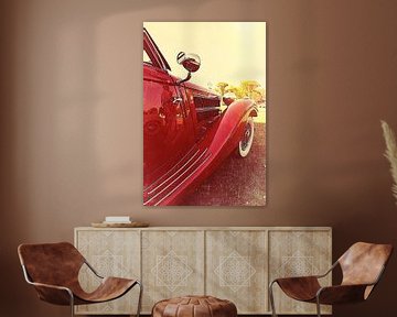 Vintage car by Martine Affre Eisenlohr