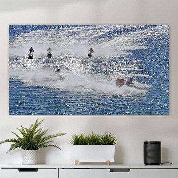 Dans la course au trophée, cinq embarcations à Tarragone