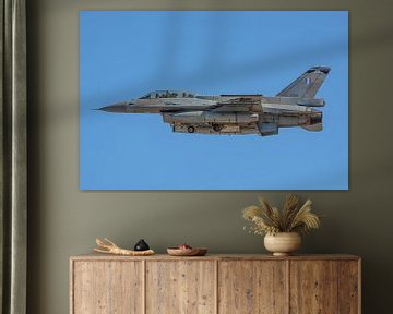 General Dynamics F-16D Fighting Falcon Armée de l'air grecque. sur Jaap van den Berg