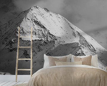 Switzerland mountains alps - Black and White by Tim Visual Storyteller