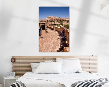 The Aít-Ben-Haddou near Ouarzazate in Morocco by Wout Kok