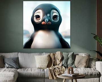 Sad penguin by Jonas Potthast