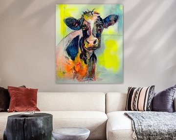 Portret Friese koe