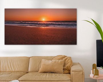 Zonsondergang bij de oceaan. van Pitkovskiy Photography|ART