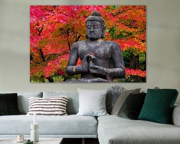 Bouddha en automne