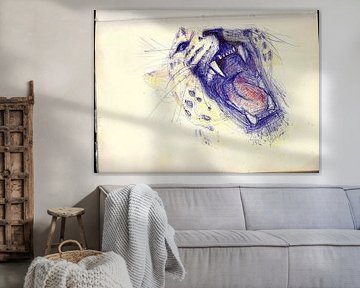 COULEUR DE LA MORSURE DE PANTHÈRE