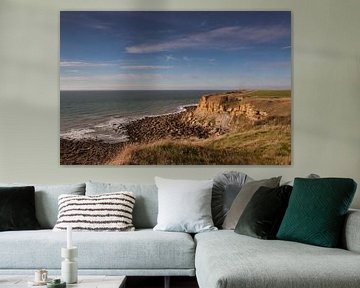 Landschap Cap Gris-Nez in  Frankrijk van DroomGans