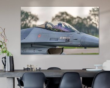 Koninklijke Luchtmacht F-16 Fighting Falcon (J-508). van Jaap van den Berg