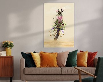 Summer Flower tree by Klaartje Majoor