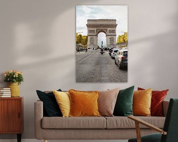 Arc de Triomphe - Paris bei Tag I von MADK