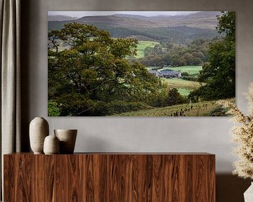 De geweldige uitzichten in Snowdonia