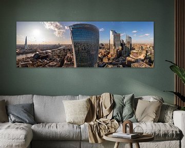 London City Panorama von Henrik Gudermann