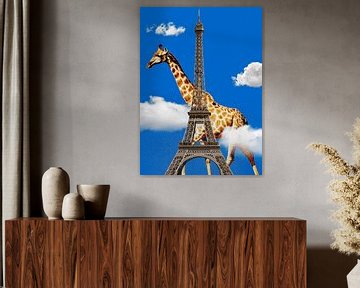 Art for Kids - I love Paris by Gisela- Art for You