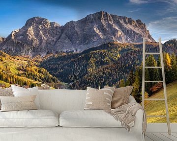 Mountain panorama in the Dolomites by Voss photography