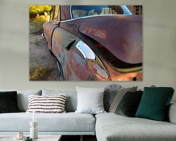 Rusty, weathered classic American car by Studio LE-gals