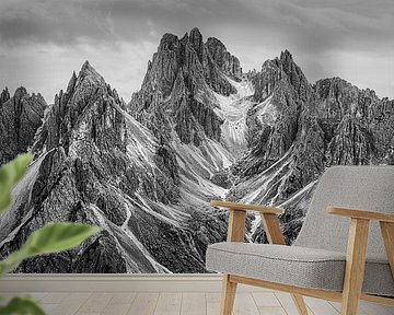 Cadini di Misurina in Black and White by Henk Meijer Photography