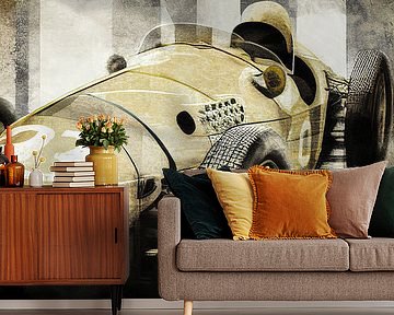 Vintage racing car by Bert Nijholt
