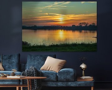 Sunset Stellendam by Ingrid Bergmann  Fotografie