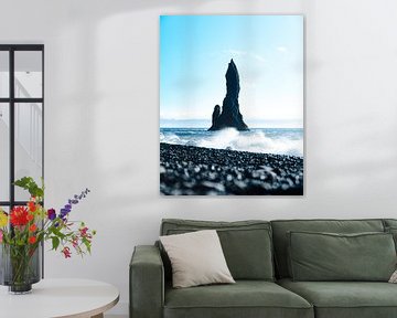 Black Beach Rocks IJsland by mitevisuals